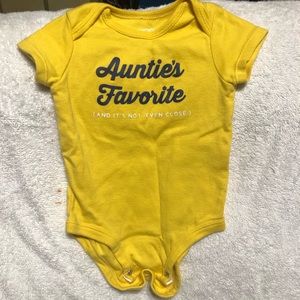 Carters Onsie “Aunties Favorite”